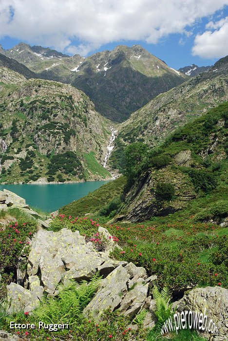 19 - Mi incammino versola riva ....JPG - Grande evento il 1° PIEROWEB AMICI OROBIE DAY, è stata per me una gioia rivedere alcuni amici e conoscere nuova gente con cui condividere tre passioni importanti della mia vita: la montagna, la fotografia e la voglia di divertirsi.Il successo di questa giornata, raccontata con le nostre immagini , è risultato dall'unione di una serie di fattori e forze che si sono rilevate fondamentali. Lo scenario, che per l'ambiente, i colori e le luci, è tra i più suggestivi delle Prealpi Orobiche;  la presenza coinvolgente di Mirco, che ci accompagnava nel nostro cammino; la colonna sonora di Luciano Ravasio, Cate con Sergio e Gianni; e l'impeccabile la regia di Piero. Approfitto di queste righe per salutare tutti coloro che erano presenti  a questa bella avventura,  il compagno di viaggio Antonio per la piacevole compagnia, ma non finisce qui, devo fare i complimenti agli impavidi scalatori Sergio, Marco e Mattia per la loro impresa sulle vette della Val Seriana, e "dulcis in fundo" ringraziare Piero per il suo impegno.19 - Mi incammino verso la riva ...